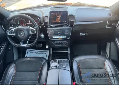 2018 Mercedes-Benz Gle Coupe 43 Amg z USA, uszkodzony, nr VIN 4JGED6EB2JA105234